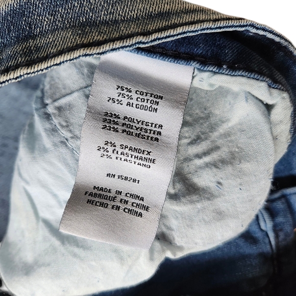 Men’s Paint Splatter Super Stretch Skinny Jeans 34x30 - Picture 10 of 12